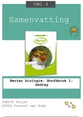 Samenvatting: Nectar biologie: Hoofdstuk 1; Gedrag (VWO 4)