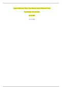 Cognitive Behavioral Theory Versus Rational Emotive Behavioral Theory Psychotherapy with Individuals - NUNP 6640