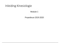 powerpoint uitleg module 1HC kinesiologie 