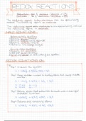 Redox Reactions