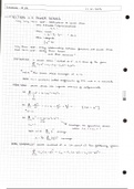 power series, taylor and maclaurin series, parametric equations, polar coordinates