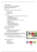 Algemene Farmacologie - Topic 1 Pharmacokinetics