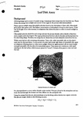 AP Biology Leaf Disk Assay Lab