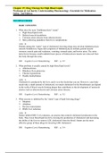 Chapter 19: Drug Therapy for High Blood Lipids (Workman & LaCharity: Understanding Pharmacology: Essentials for Medication Safety, 2nd Edition)