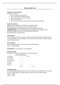 Finance aantekeningen sheets