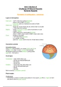 GCSE AQA Geography Tectonic Hazards