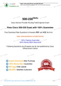 Cisco Service Provider Express Track 500-230 Practice Test, 500-230 Exam Dumps 2020 Update