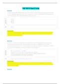 NR 503 Epidemiology Midterm Exam  &  NR 503 Epidemiology Final Exam ( Version 1 & 2) ( Newest 2020) : Population Health, Epidemiology & Statistical Principles: Chamberlain College Of Nursing | 100 % VERIFIED ANSWERS, GRADE A