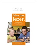 Leraar Nederlands 'Meer dan lezen' samenvatting