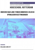 Geslaagde scriptie commerciele economie bezettingsgraad verhogen