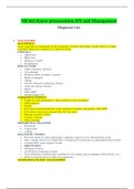 NR 661 Know presentation DX and Management Diagnoses List (Study Guide) / NR661 Know presentation DX and Management Diagnoses List (Study Guide)(NEWEST 2020): Chamberlain College of Nursing (Verified,Download to score A) 