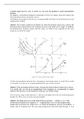 Consider again the two ways in which we can view the producer’s profit maximization problem. A: Suppose a homothetic production technology involves two inputs, labor and capital, and that its producer choice set is fully convex. (a) Illustrate the product