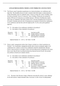 7-14 	The Electro comp Corporation manufactures two electrical products: air conditioners and large fans. The assembly process for each is similar in that both require a certain amount of wiring and drilling. Each air conditioner takes 3 hours of wiring a