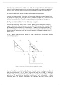 The following is intended to explore what kinds of own-price demand relationships are logically possible in a two-good model with exogenous income (unless otherwise specified). For each of the following, indicate whether the relationship is possible or no