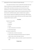 NR 603 Week 1 Comparison and Contrast Assignment: Concussive Syndrome and Traumatic Brain Injury/ NR 603 Advanced Clinical Diagnosis And Practice Across The Lifespan Practicum 2020