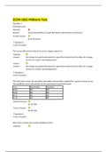 ECONOMICS 1002|ECON 1002 |ECON 1002 Midterm Test.