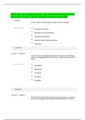 BIOS 255 Unit 4 Midterm Exam: test bank questions containing all correct answers solved updated solution august 2020