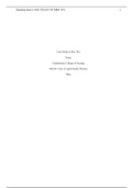 NR 601 Week 5 Case Study Assignment: Mrs Wu., 59- Year Old Asian Female{GRADED A}