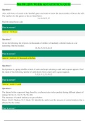 MATH 225N WEEK 4 (STATISTICS) QUIZ / MATH225N WEEK 4 (STATISTICS) QUIZ  | LATEST 2020:Chamberlain College of Nursing (100% SATISFACTIONS) 