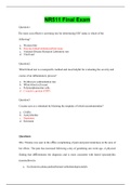 Chamberlain NR 511 Week 8 Final Exam (Version 2, 100 Q/A) / NR511 Week 8 Final Exam (Newest 2020): Differential Diagnosis and Primary Care Practicum: Chamberlain | 100 % VERIFIED ANSWERS, GRADE A