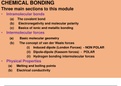 ieb grade 12 chemical bonding notes