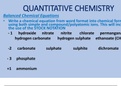 ieb grade 12 quantitative chemistry notes
