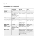 Unit 1 Assignment 3 The Energy systems PART TWO DISTINCTION