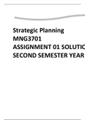 MNG3701 ASSIGNMENT 01 SOLUTIONS SECOND SEMESTER YEAR 2020.