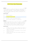 MN553 Unit 2 Quiz / MN 553 Unit 2 Quiz (Latest latest 2022/2023): Pharmacology: Kaplan University Question 1 1 / 1 point A tourist presented to a primary care health clinic complaining of malaise, fever, and headache. She has subsequently been diagnosed w