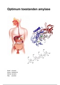 VWO 5 Biologie PO optimum pH en temperatuur toestanden amylase