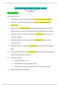 BIOS 242 Microbiology Week 4 Midterm Exam Study Guide / BIOS242 Microbiology Week 4 Midterm Exam Study Guide ( V1,LATEST 2020): Chamberlain College of Nursing(Updated Complete Guide, Download to Score A)