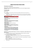 CHAMBERLAIN COLLEGE OF NURSING: NR 224 FINAL EXAM STUDY GUIDE / NR224 FINAL EXAM STUDY GUIDE(Latest, 2020) (VERIFIED ALL CORRECT)