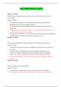 NSG 5000 WEEK 1 KNOWLEDGE CHECK QUIZ, NSG 5000 WEEK 2 KNOWLEDGE CHECK QUIZ, NSG 5000 WEEK 3 QUIZ, NSG 5000 WEEK 4 KNOWLEDGE CHECK QUIZ, NSG 5000 WEEK 5 KNOWLEDGE CHECK QUIZ (LATEST-2020): SOUTH UNIVERSITY 