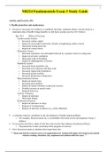 NR224 FUNDAMENTALS EXAM 3 STUDY GUIDE / NR 224 FUNDAMENTALS EXAM 3 STUDY GUIDE(Updated, 2020): CHAMBERLAIN COLLEGE OF NURSING(Verified,Download to score A) 