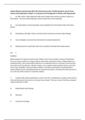 Sophia Milestone Adult Nursing (NUR 105) Med Surg test Latest Verified Questions and all Correct Answers with Explanations Chapter Thirty One (31) to Chapter Forty (40) (each chapter has 40 Questions with all correct answers and Explanations)