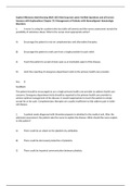 Sophia Milestone Adult Nursing (NUR 105) Med Surg test Latest Verified Questions and all Correct Answers with Explanations Chapter 33: Management of Patients with Nonmalignant Hematologic Disorders