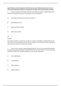 Sophia Milestone Adult Nursing (NUR 105) Med Surg test Latest Verified Questions and all Correct Answers with Explanations Chapter 36: Management of Patients with Immune Deficiency Disorders