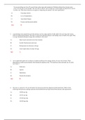 NURSING 242- MED SURG TEST - LATEST