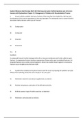 Sophia Milestone Adult Nursing (NUR 105) Med Surg test Latest Verified Questions and all Correct Answers with Explanations Chapter 42: Management of Patients with Musculoskeletal Trauma