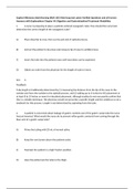 Sophia Milestone Adult Nursing (NUR 105) Med Surg test Latest Verified Questions and all Correct Answers with Explanations Chapter 44: Digestive and Gastrointestinal Treatment Modalities