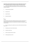 Sophia Milestone Adult Nursing (NUR 105) Med Surg test Latest Verified Questions and all Correct Answers with Explanations Chapter 66: Management of Patients with Neurologic Dysfunction