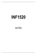 INF1520 Summarised Study Notes