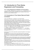 Introduction to Econometrics Part 4 Regression Analysis of Economic Time Series Data_ Chapter 14, 15, 16