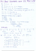 Complete summary Calculus 1