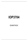 IOP3704 EXAM PACK 2021