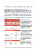 Hoofdstuk 14 - cardiovasculaire fysiologie