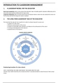 EDLHODM - The Educator as Leader, Manager and Administrator Study Notes