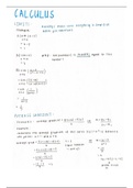 Summary of Grade 12 Calculus, Finance, Trig and Number Patterns & Geometry Proofs