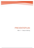 Preventieplan Keep on Moving (blok 1.1)