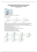 Samenvattingen colleges magnetic resonance imaging met alle zelfstudietaken OP2.2